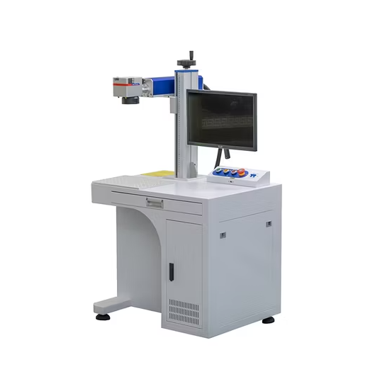 Desktop Fiber Laser Metal Marking Machine for Animal Tags